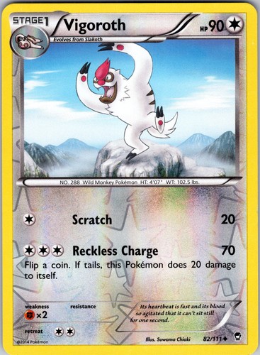 Vigoroth 111 furious - 82/111,