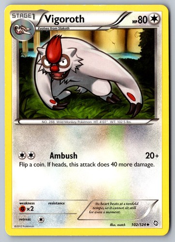 Pokemon vigoroth uncommon - pokemon:,