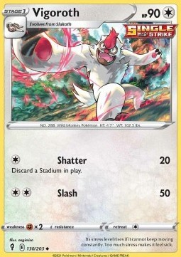 Vigoroth 130 203 reverse - vigoroth, 130/203