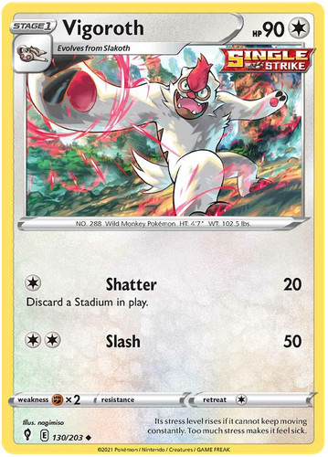 Vigoroth evolving skies - -,