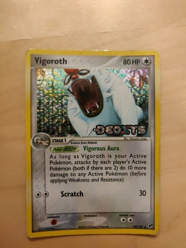 Vigoroth holo 107 - vigoroth,