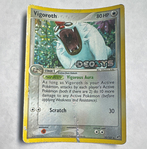 Pokemon tcg vigoroth deoxys - vigoroth,