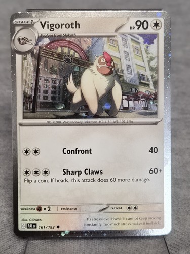 Vigoroth cosmos holo - cosmos, uncommon