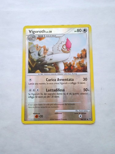 Carta pokemon vigoroth - carta, "vigoroth"