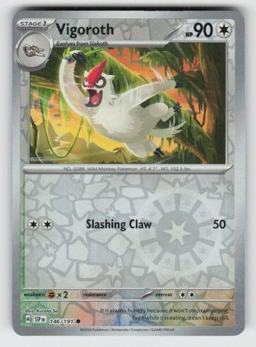 Reverse holo vigoroth - holo,