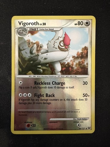 Vigoroth 127 platinum - vigoroth,