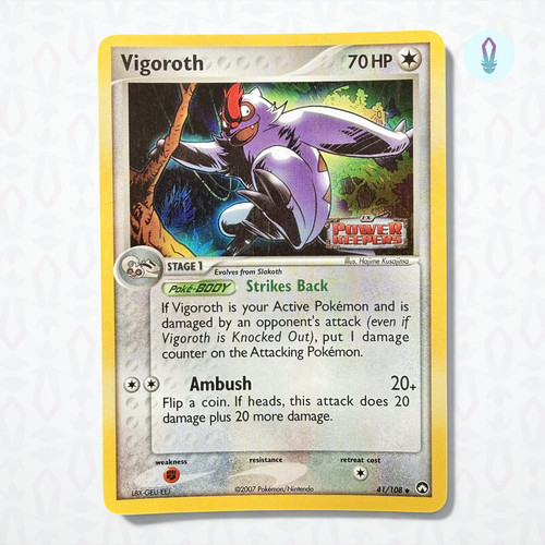 Pokemon vigoroth 108 ex - vigoroth,