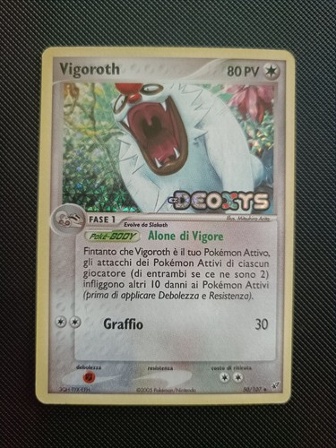 Pokemon vigoroth ex deoxys - ex,