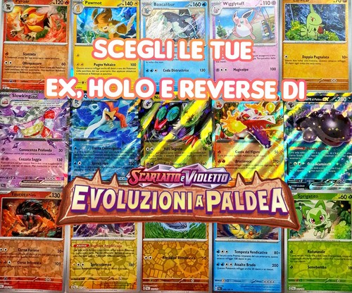 Pokemon evoluzioni paldea - pokemon, a