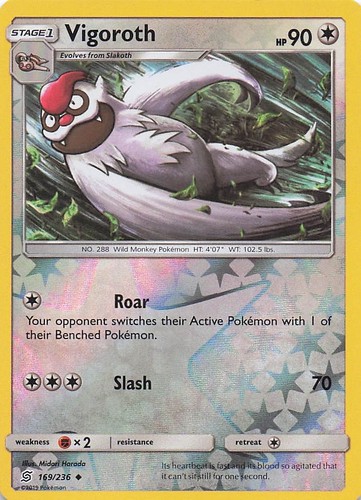 Vigoroth 169 236 uncommon - 169/236,