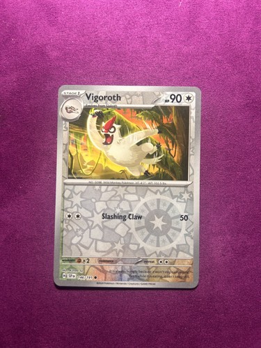 Vigoroth common reverse holo - vigoroth,