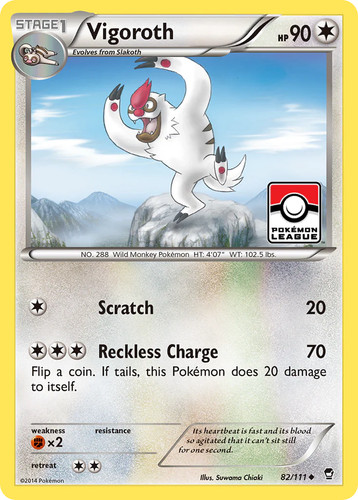 Vigoroth furious - [xy:,
