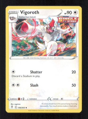 Vigoroth uncommon 130 203 - vigoroth,