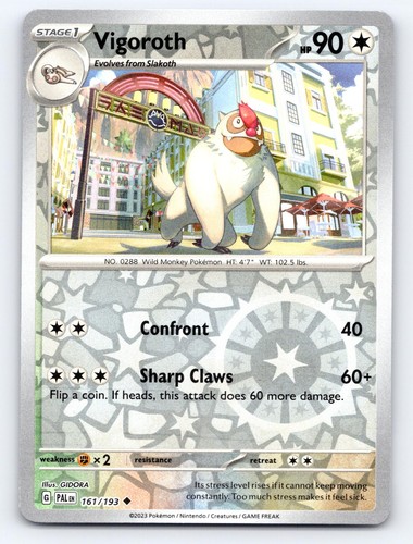 Vigoroth 161 193 - 161/193, uncommon