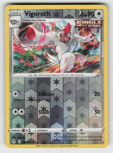 Reverse holo vigoroth 130 - reverse,
