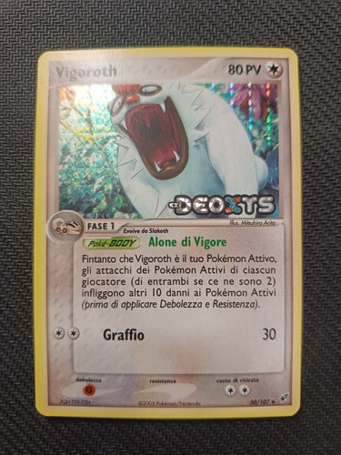 Vigoroth deoxys dx50 - ex,