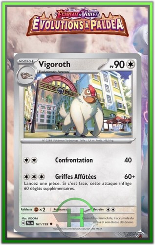 Vigoroth ev2 évolutions à - vigoroth,