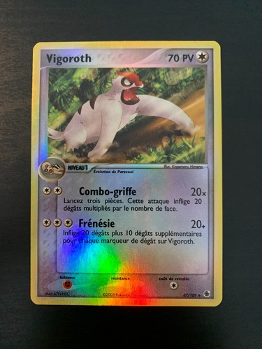 Carte pokémon vigoroth - pokémon, :