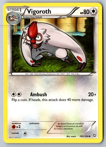 Pokemon vigoroth uncommon - pokemon:,