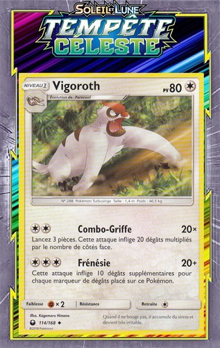 Vigoroth sl07 tempête - vigoroth,