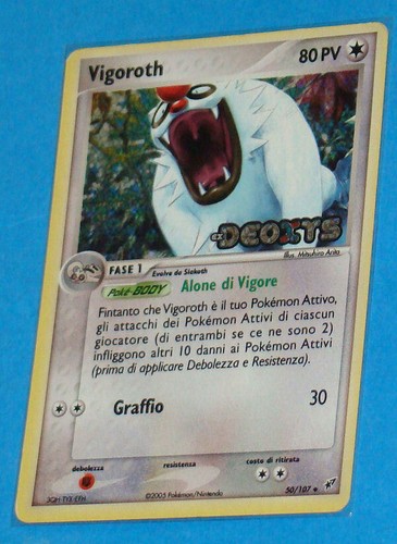 Vigoroth 107 deoxys - vigoroth, ex