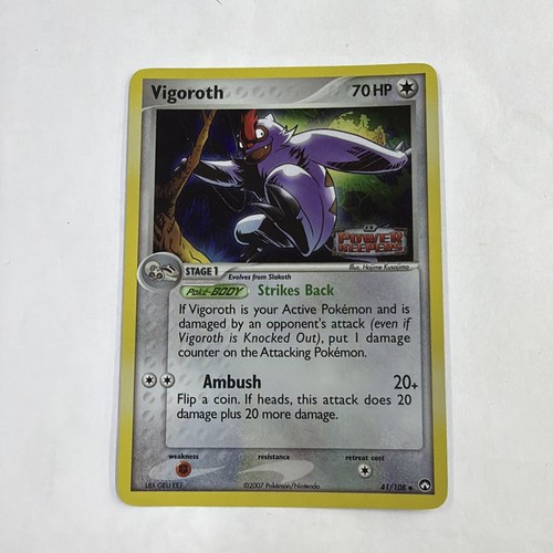 Vigoroth 108 ex power - vigoroth, 41/108