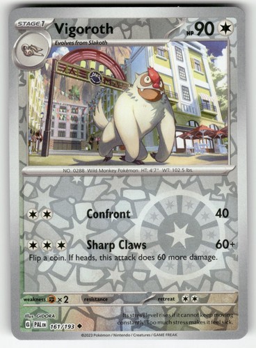 Vigoroth 161 193 paldea - 161/193,