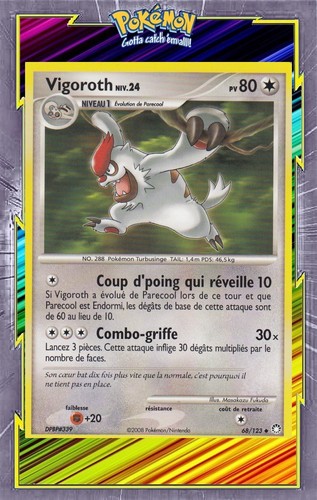 Vigoroth dp02 trésors - -, dp02:trésors