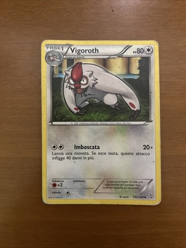 Carta pokemon vigoroth - pokemon,