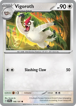 Vigoroth surging sparks - surging,