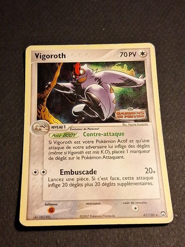 Holo carte pokemon vigoroth - pokemon,
