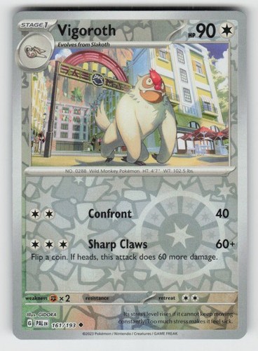 Reverse holo vigoroth - reverse,