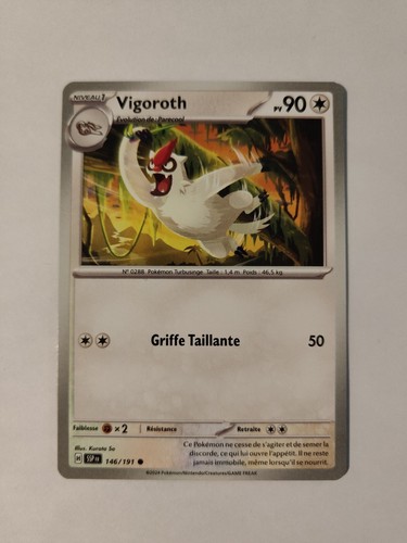 Carte pokémon vigoroth - pokémon,