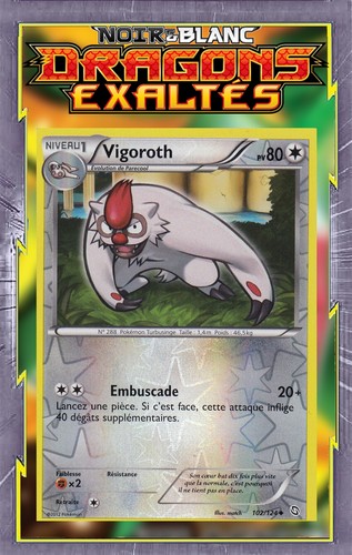 Vigoroth reverse - reverse,