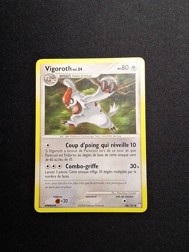 Vigoroth 123 trésors - vigoroth,