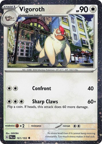 Vigoroth 161 193 - -, pokemon