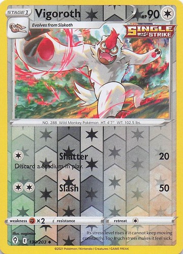 Vigoroth 130 203 uncommon - 130/203,